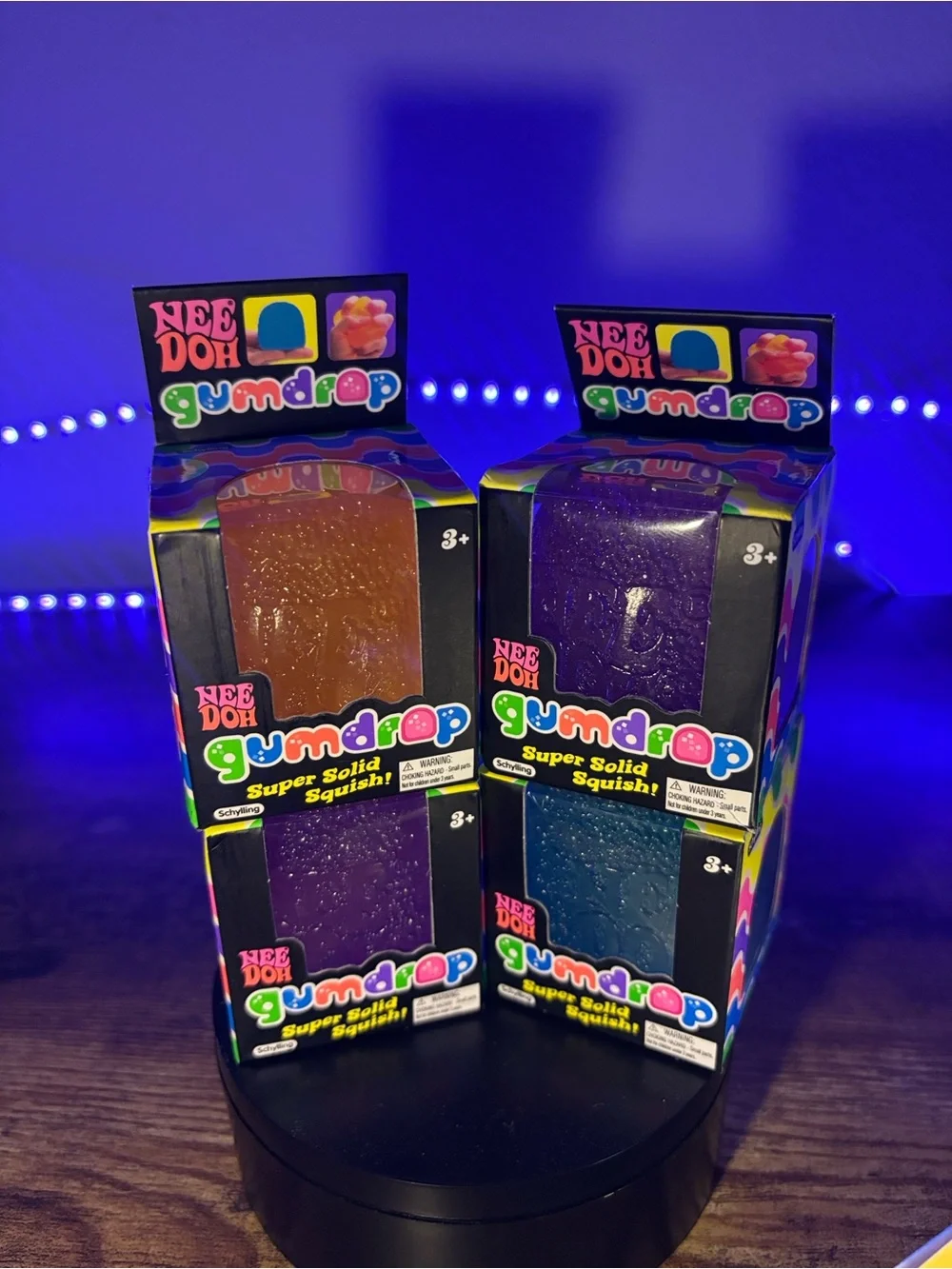 Needoh GumDrop squishy toy.  COLOR MAY VARY LAST 2  .